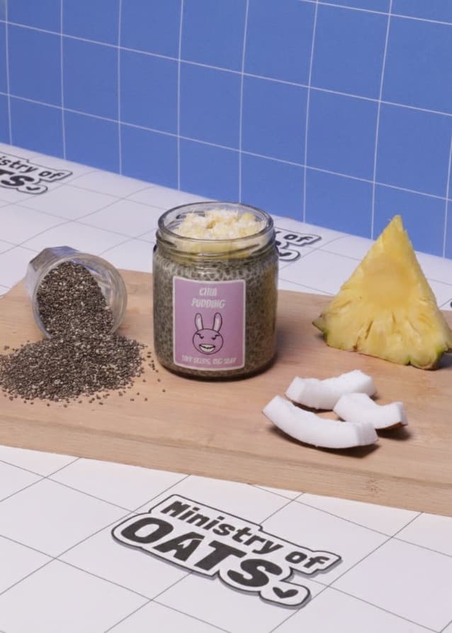 Pineapple Coconut Chia Pudding