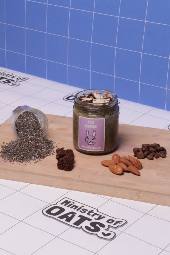Coffee Caramel Chia Pudding