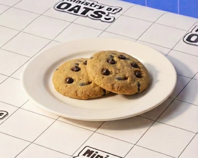 Chocolate Chip Oat Cookies